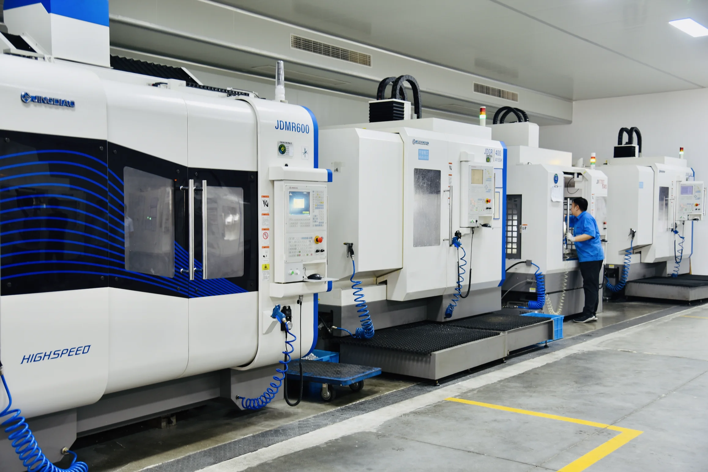 Unionfab's 5-axis machining factory
