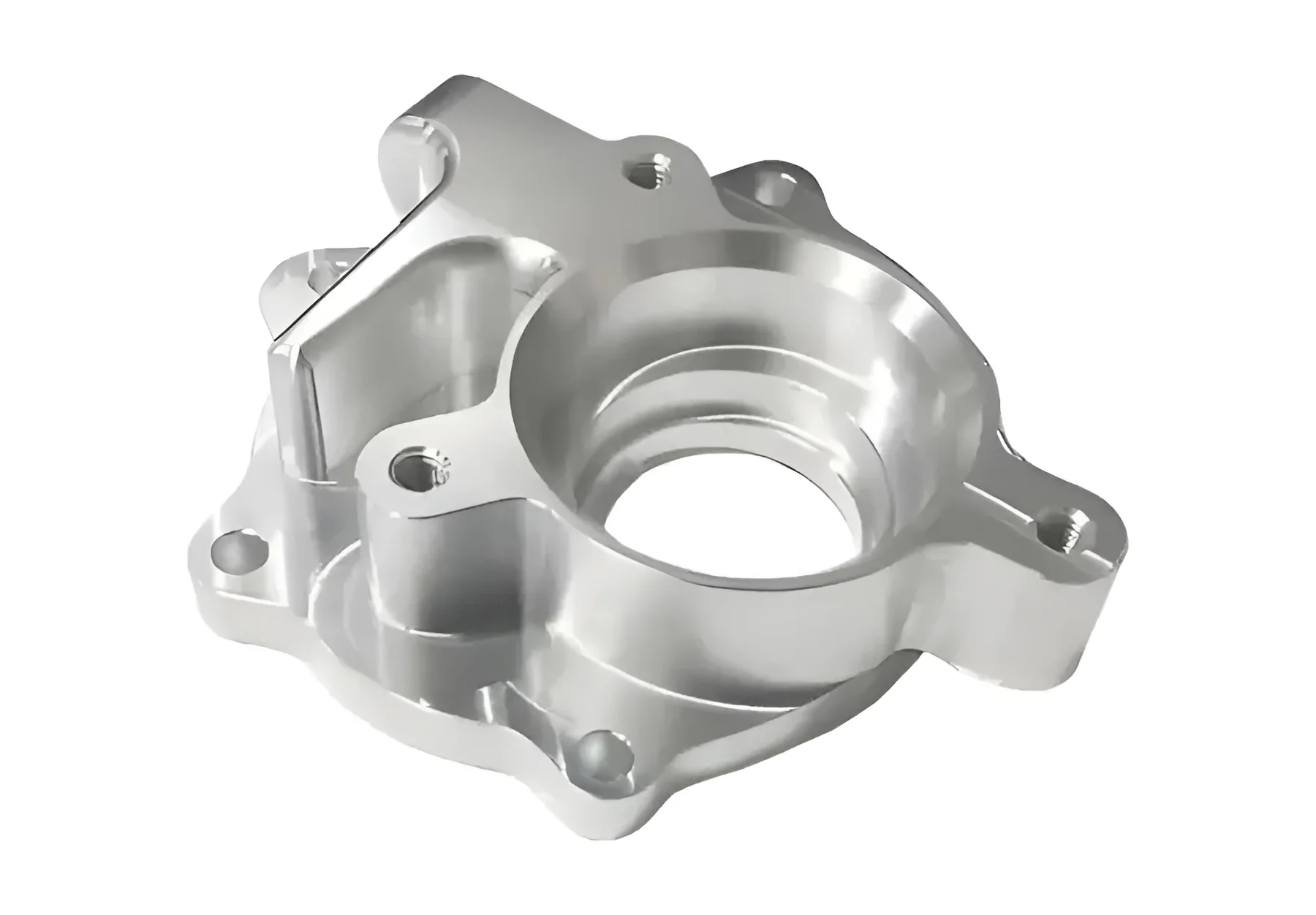 CNC machined aluminum alloy housing with precision pockets by Unionfab