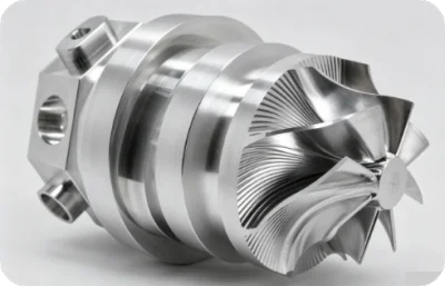 Two high-precision CNC machined metal housings for industrial applications.