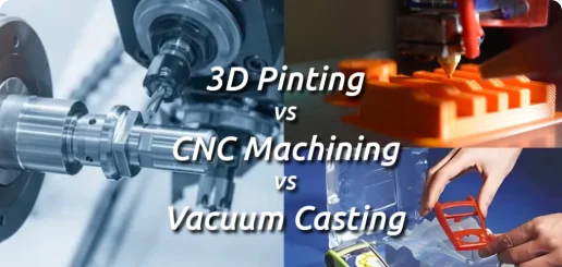3D Printing vs. CNC vs. Vacuum Casting: The Ultimate Comparison