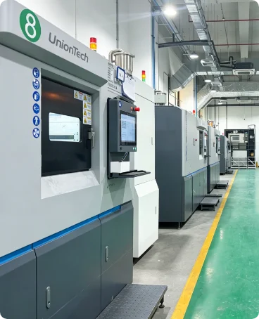 Unionfab metal 3D printing factory equipped with UnionTech additive manufacturing machines