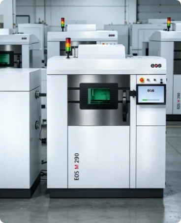 Unionfab metal 3D printing factory equipped with EOS additive manufacturing machines