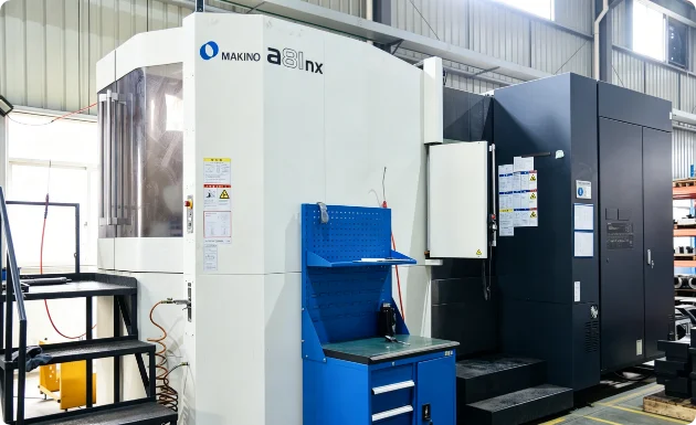 CNC machining workshop view 4