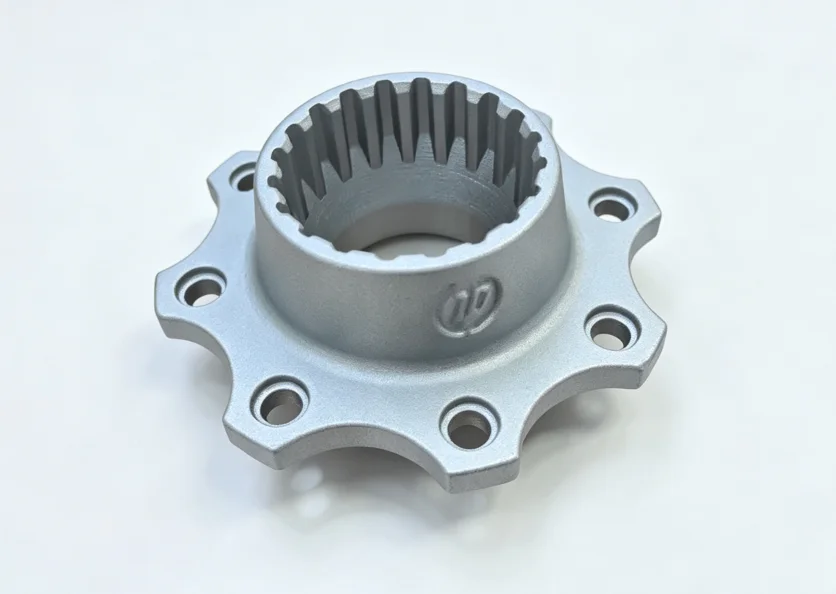 Binder Jetting metal part with a finished surface