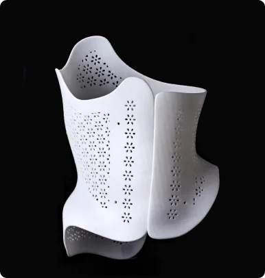 Large SLS nylon 3D printed functional part