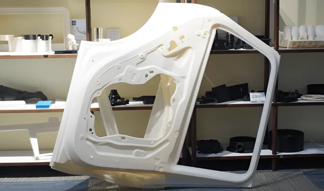 One-piece FDM automotive door prototype