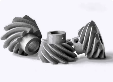 Binder Jetting 3D printed metal parts