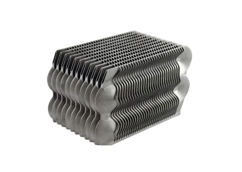 Metal 3D printed titanium aerospace part