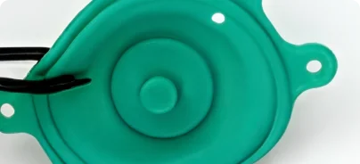 Flexible soft vacuum cast part
