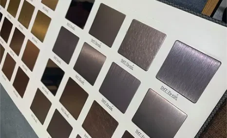 Metal Color Card